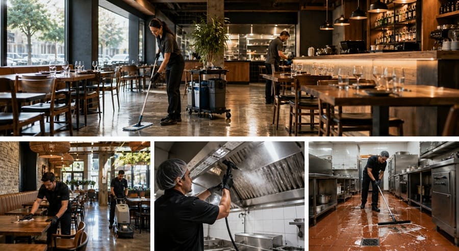 Limpieza de restaurantes en Barcelona