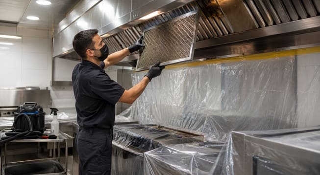 limpieza de campanas de restaurantes en Barcelona