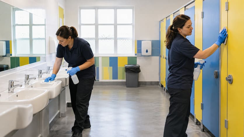 Qué normativa aplica a la limpieza de un centro educativo